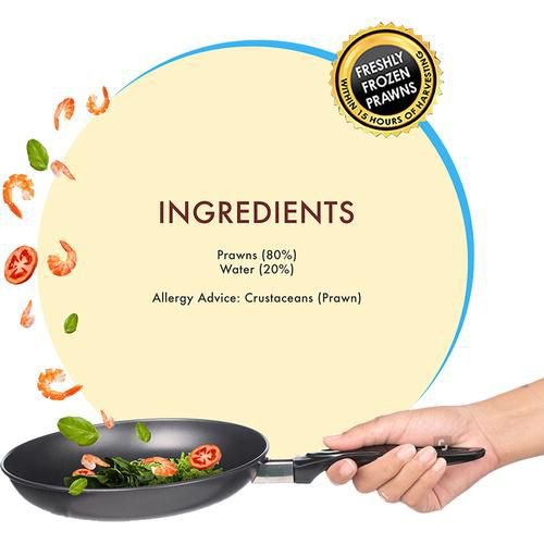 Itc MasterChef jumbo+ prawns 10 11 200gm