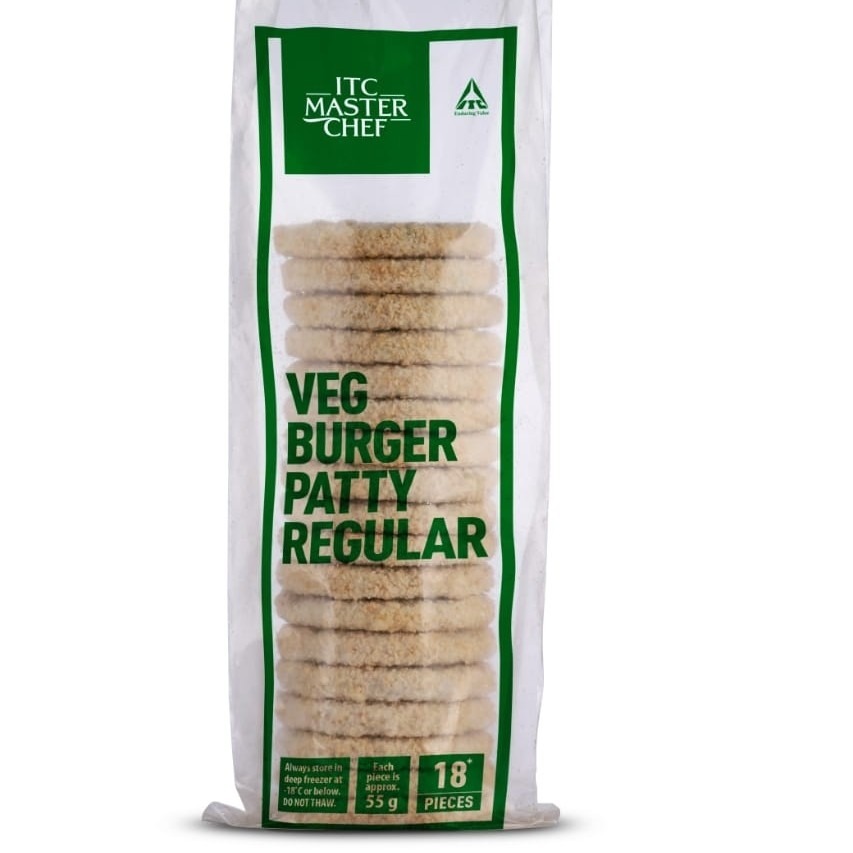 ITC Veg Burger Patty Regular 1kg